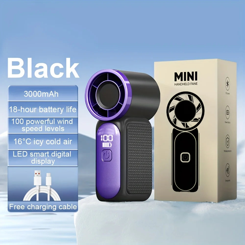 ZÉPHYR Turbo — Mini ventilateur de poche