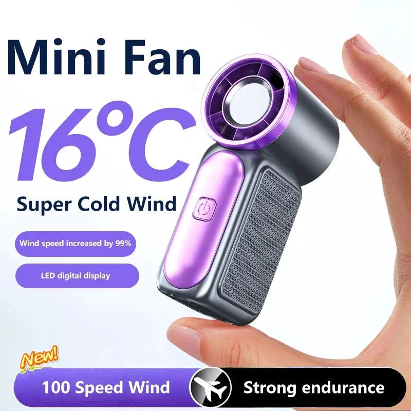 ZÉPHYR Turbo — Mini ventilateur de poche