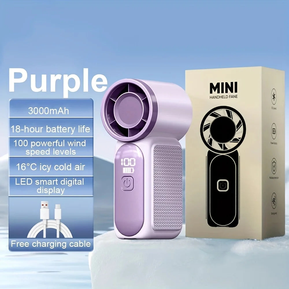 ZÉPHYR Turbo — Mini ventilateur de poche